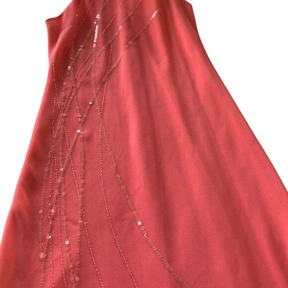Vintage Chelsea Nites Formal Sequin Dress - Picture 4 of 10